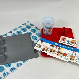 Melissa & Doug Sandwich Counter Play Set Wooden Food Deli Replacement Parts